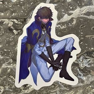 5/$10 Waterproof Vinyl Sticker Code Geass: Suzaku Kururugi